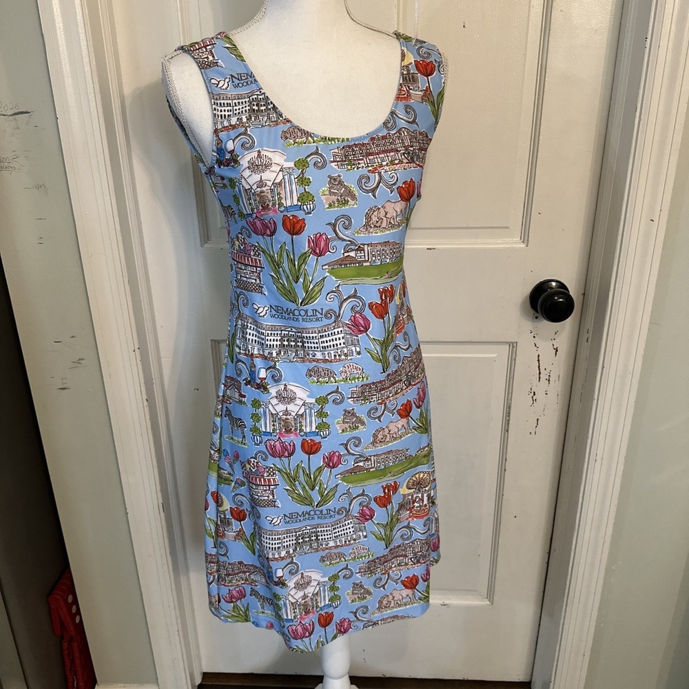 Kaeli Smith Nemacolin Resort Shift Sleeveless Dress Womens Size Small